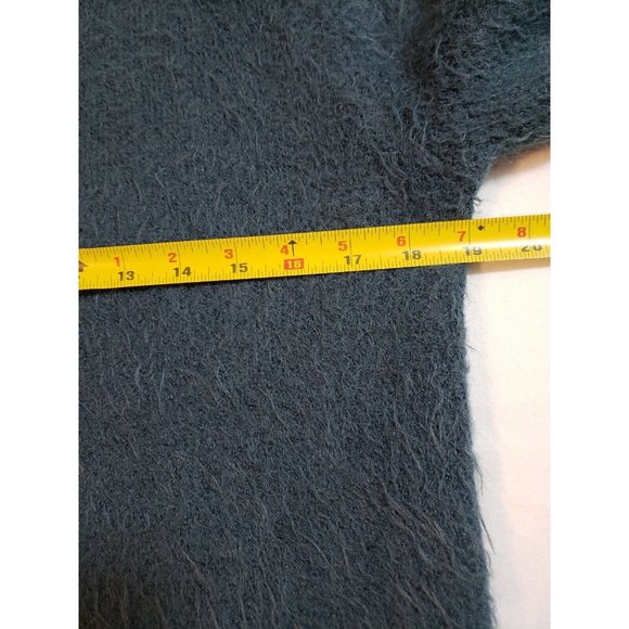 Lou & Grey Womens fuzzy Knit Sweater Long Sleeve Crew Neck Wool Blend size M - Picture 11 of 15